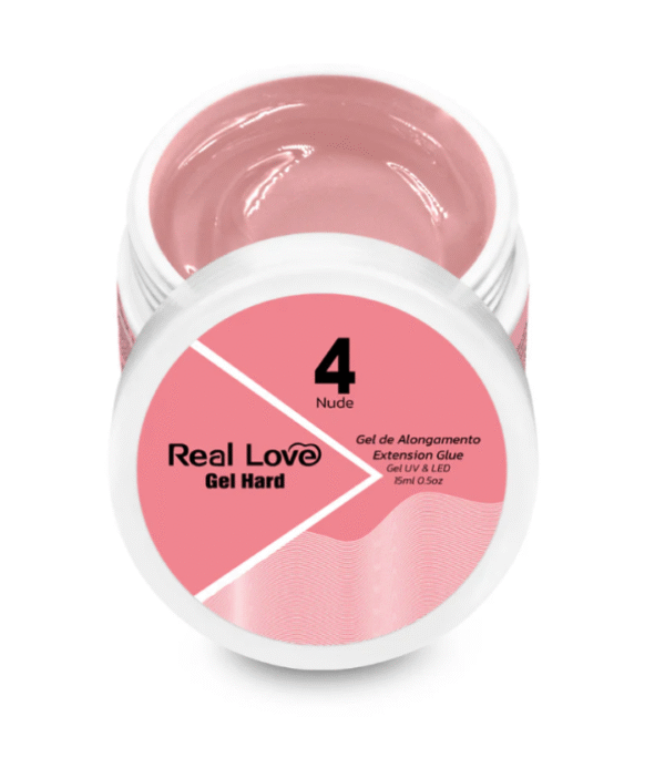 Gel hard para alongamento Real Love 15ml- N°4