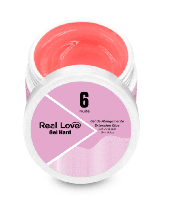 Gel hard para alongamento Real Love 15ml-N° 6