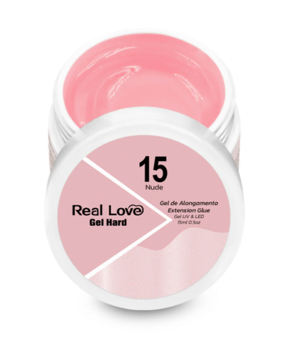 Gel hard para alongamento Real Love 15ml-N°15