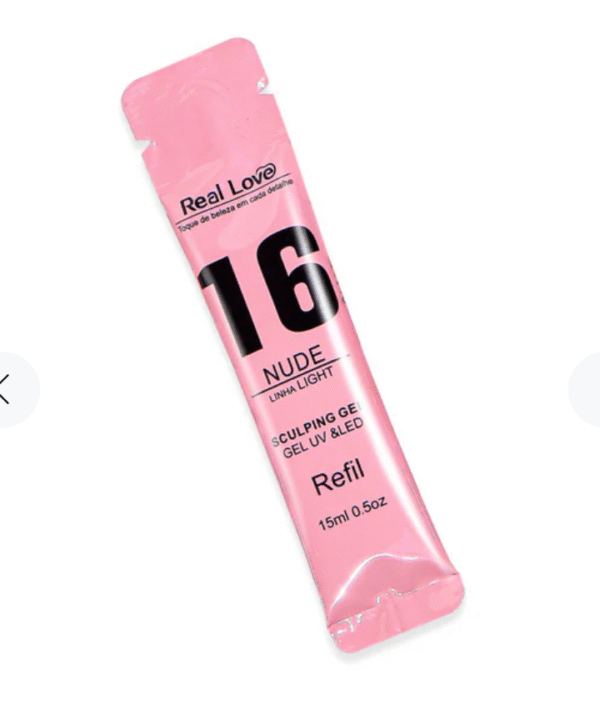 Gel de alongamento Refil Nude Real Love-15ml