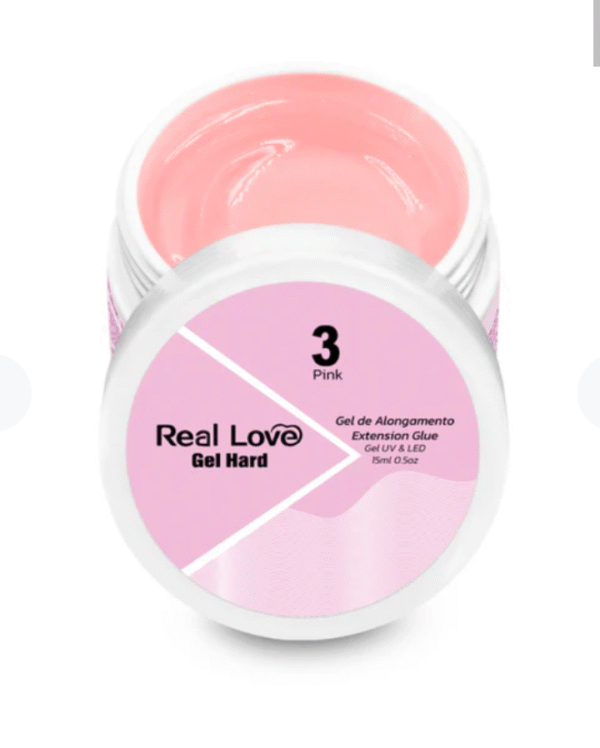 Gel hard para alongamento real love 15ml- N°3