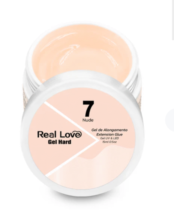 Gel hard para alongamento Real Love 15ml-N°7