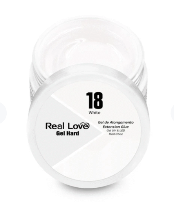 Gel hard para alongamento Real Love 15ml-N°18